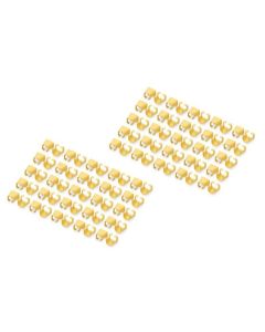 DIGITUS Color spony pro Patch kabel, balíček 100ks, žlutá