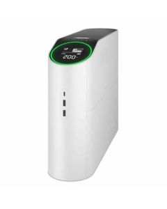 APC Back-UPS Pro, 2200VA/1320W, Tower, 230V, 4x Schuko and 2x IEC C13 outlets, RGB Lights, Pure Sine Wave, Arctic (White