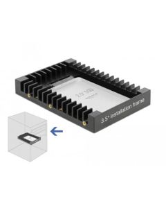 Delock 3.5” instalační rámeček SATA pro 2.5” černá