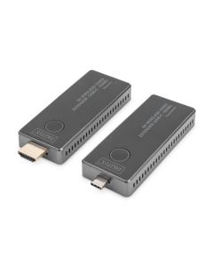 DIGITUS DS-55324 4K Wireless Video Extender Set, 30 m (USB-C - HDMI)