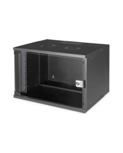 DIGITUS DN-49203 Nástěnná skříň 7U, SOHO PRO, nesmontovaná, 19", 370 x 540 x 400 mm, černá (RAL 9005)