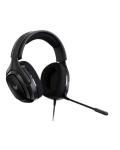Acer Predator Galea 365 - herní sluchátka přes uši s 3,5mm konektorem nebo USB portem na ovladacím panelu; 7.1 surround 