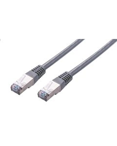 C-TECH Kabel patchcord Cat5e, FTP, šedý, 2m