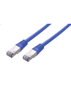 C-TECH Kabel patchcord Cat5e, FTP, modrý, 2m