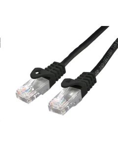 C-TECH Kabel patchcord Cat6, UTP, černý, 5m