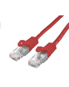 C-TECH Kabel patchcord Cat6, UTP, červený, 5m