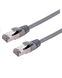 C-TECH Kabel patchcord Cat6a, S/FTP, šedý, 3m