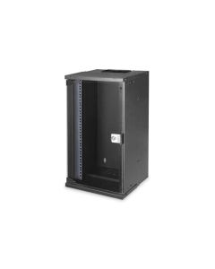 DIGITUS DN-49105 Nástěnná skříň 12U, SOHO PRO, nesmontovaná, 10", 595 x 315 x 300 mm, černá (RAL 9005)