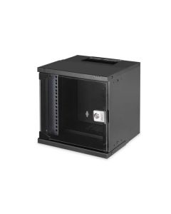 DIGITUS DN-49101 Nástěnná skříň 6U, SOHO PRO, nesmontovaná, 10", 325 x 315 x 300 mm, černá (RAL 9005)