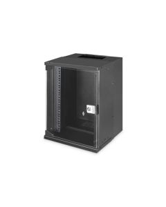 DIGITUS DN-49103 Nástěnná skříň 9U, SOHO PRO, nesmontovaná, 10", 460 x 315 x 300 mm, černá (RAL 9005)