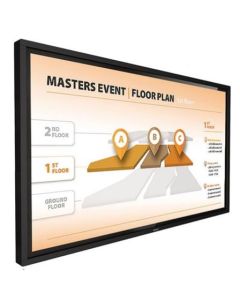 Philips LCD 43BDL3452T - 43" T-Line, UHD, IPS, 18/7, Touch, 400cd/m2, 1200:1, 8ms, Android, Wi-Fi