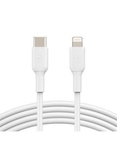 Belkin BOOST CHARGE™ Lightning/USB-C kabel, 2m, bílý