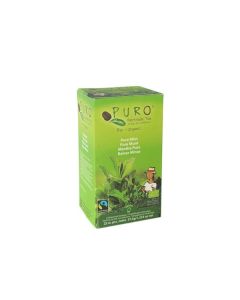 Bylinný čaj Puro - Máta, bio, Fair trade,25x 1,5 g