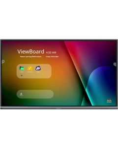 Viewsonic IFP8650-5F Interaktivní displej 86" 4K UHD/IPS/500n/8ms/3xHDMI/RS232/OPS/8xUSB/2xLAN/Repro/VESA/Android 13