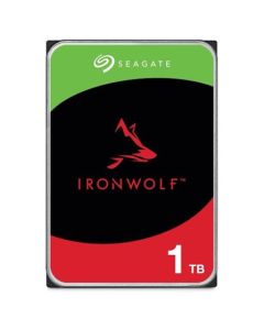 Seagate IronWolf, NAS HDD, 1TB, 3.5", SATAIII, 256MB cache, 5.400RPM