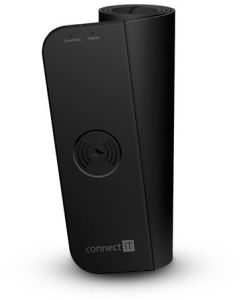 CONNECT IT CHARGE podložka pod klávesnici a myš s nabíjením Qi, vel. L (800 × 300 mm), ČERNÁ