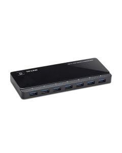TP-Link UH720, 7 ports USB 3.0 Hub, Desktop, 2x nabíjecí port a 12V/2.4A power adapter included