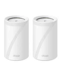 TP-Link Deco BE65(2-pack) BE9300 Třípásmový systém Mesh WiFi 7 pro celou domácnost, 4x 2.5GLAN, USB, 2,4/5/6GHz, HomeShi