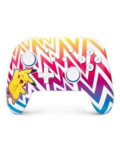 PowerA Enhanced Nabíjecí bezdrátový herní ovladač pro Nintendo Switch - Pokémon Pikachu Vibrant