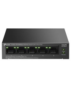 TP-Link LS105LP Switch 1x LAN, 4x LAN s PoE, 41W