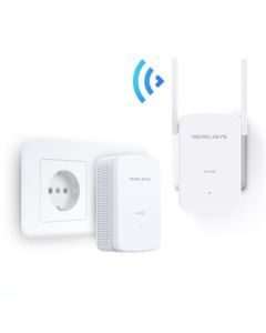 MERCUSYS MP510 KIT - AV1000 Gigabit Powerline N300 Wi-Fi Kit , 1xGLAN