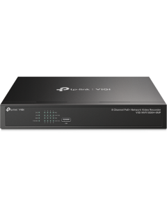 TP-LINK Záznamové zařízení VIGI NVR1008H-8MP 8 kanálů, 8x Lan s PoE, 2x USB