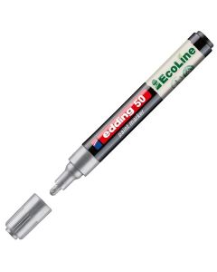 Lakový popisovač Edding EcoLine 50, stříbrný