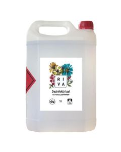 Dezinfekční gel na ruce Riva - 5 l