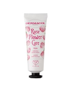 Krém na ruce Dermacol Flower care - Růže, 30ml