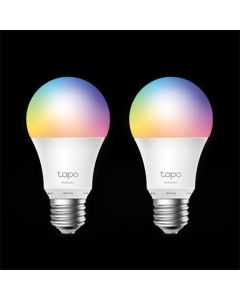 TP-Link Tapo L530E, Chytrá Wi-Fi LED žárovka, 2500-6500K, E27 - 2 kusy