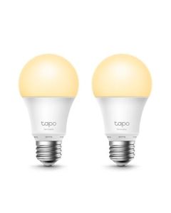TP-Link Tapo L510E, Chytrá Wi-Fi LED žárovka, 2700K, E27 - 2 kusy