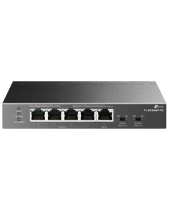 TP-Link TL-SG1005P-PD Switch 1x GLAN s PoE-in, 4x GLAN s PoE+ ( PoE extender switch až 250M _napájení 802.3bt) 