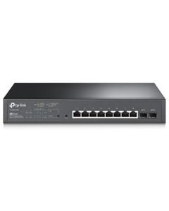 TP-Link TL-SG2210MP JetStream Switch, 8x GLAN PoE+, 2x SFP budget 150W, OMADA SDN