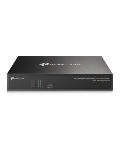 TP-LINK záznamové zařízení VIGI NVR1004H-4P 4 kanálů, 4x Lan s PoE, 2x USB
