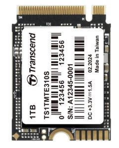 Transcend MTE310S 1TB SSD disk M.2 2230, NVMe PCIe Gen4 x4, 3D TLC, DRAM-less, 5000MB/s R, 3500MB/s W