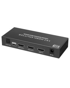 PremiumCord HDMI 2.1 splitter 1-2 porty, 8K@60hz, 4K@120Hz, 1080p, HDR+