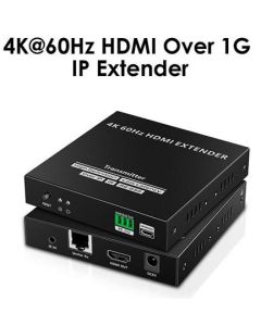 PremiumCord 4K@60Hz HDMI nekompresovaný extender na 120m přes LAN, over IP