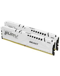 KINGSTON 32GB 6400MT/s DDR5 CL32 DIMM (Kit of 2) FURY Beast White EXPO