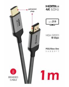 SWISSTEN KABEL HDMI NA HDMI 4K 60Hz 1,0 M