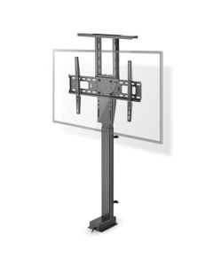 Nedis TVSM5840BK - Podlahový motorizovaný TV Stojan| 37-80 " | Max. 60 kg | Rozsah zdvihu: 68 - 158 cm | Černá