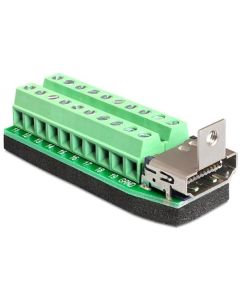 Delock Terminal Block Adapter HDMI female to 20 pin