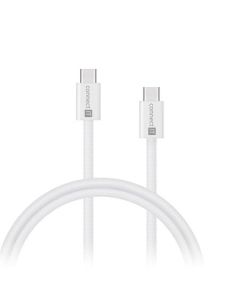 CONNECT IT Wirez kabel USB-C -> USB-C, 60 W, 1 m, BÍLÁ