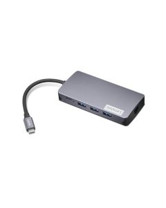 Lenovo Dock CONS - Lenovo 150 - USB-C Travel (100W max), 1x USB-C, 3x USB-A, 1x HDMI, 1x VGA, 1x RJ45, 1x TF/SD čtečka