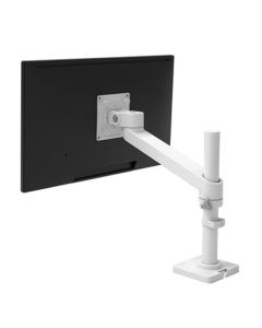 Ergotron NX Monitor Arm White, stolní nastavitelné rameno až 34" LCD, pivot, bílá