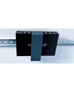 TP-LINK držák na DIN lištu pro rozměr 101x25mm šedá antracit SG108xx/SF1006P/ER605/RP108GE