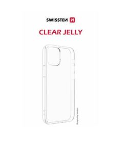 SWISSTEN CLEAR JELLY POUZDRO PRO IPHONE 16 PRO MAX TRANSPARENTNÍ