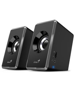 Genius repro SP-U125, přenosné Reproduktory, 2.0, 3W, USB napájení, 3,5mm jack, šedo-černé