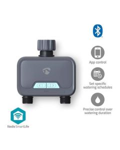 Nedis BTWV20GY - Řízení Spotřeby Vody SmartLife| Bluetooth | Napájení z baterie | IP54 | Maximální tlak vody: 8 bar |