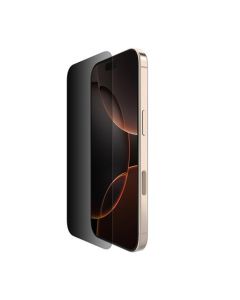 Belkin SCREENFORCE™ Invisiglass Privacy Anti-Microbial ochranné privátní sklo pro iPhone 17 / 16 Pro