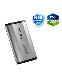 ADATA SD810 500GB SSD / Externí / USB 3.2 Type-C / 2000MB/s Read/Write / stříbrně-šedý
